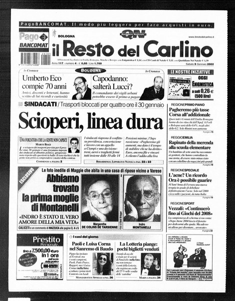 Il Resto del Carlino : giornale dell'Emilia